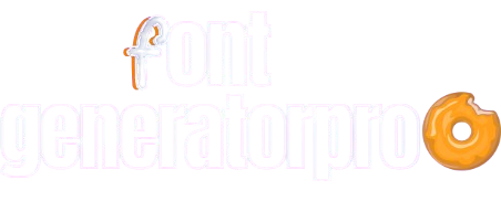 the logo of fontgeneratorpro website